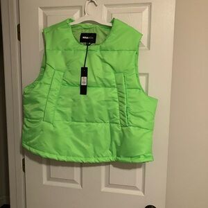 Fashion Nova Men Pullover Bubble Vest Jacket XXL NWT